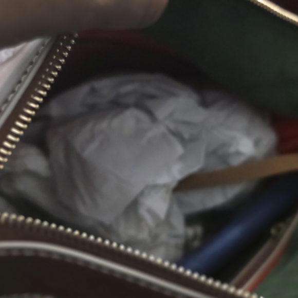 BNWT Dooney & Bourke Chestnut Leather Medium Satchel - Picture 5 of 6